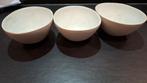 Set van 3 Sissy-Boy handgemaakte schaaltjes, Huis en Inrichting, Woonaccessoires | Schalen en Manden, Gebruikt, Porselein of Keramiek
