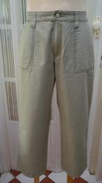 Bianca katoenen broek maat 46, Bianca, Beige, Maat 46/48 (XL) of groter, Ophalen of Verzenden
