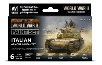 Vallejo WWII Italian Armour & Infantry VAL-70209 beschikbaar voor biedingen