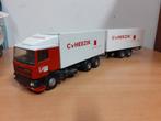 Daf van Heezik transport met wipkar    Lioncar, Ophalen of Verzenden, Gebruikt, Bus of Vrachtwagen, Lion Toys