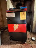 Attack 25KW Houtvergasser complete set met 300L buffervat, Doe-het-zelf en Verbouw, Ophalen, Gebruikt, 100 liter of meer, Boiler