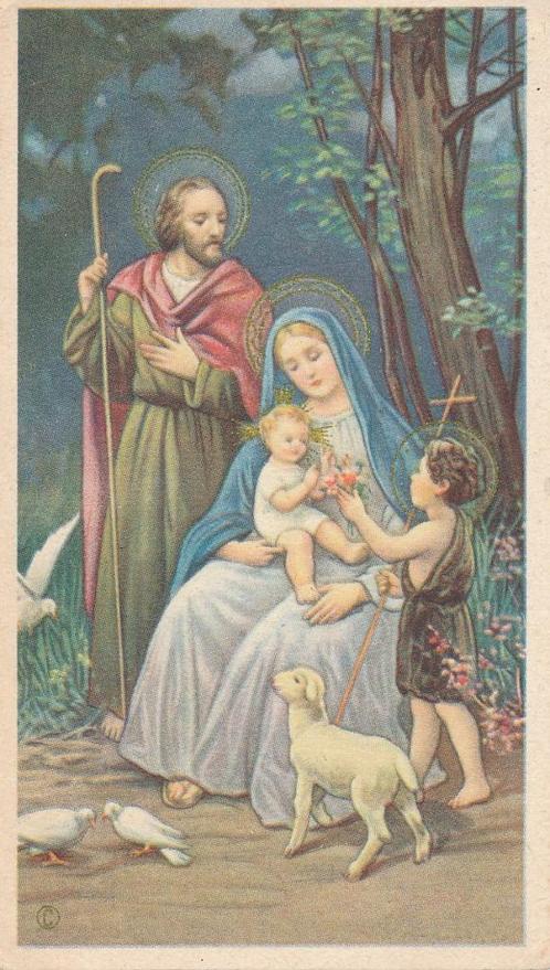 24 Mooie devotieprentjes van Maria van uitg NB, Verzamelen, Religie, Zo goed als nieuw, Christendom | Katholiek, Kaart of Prent