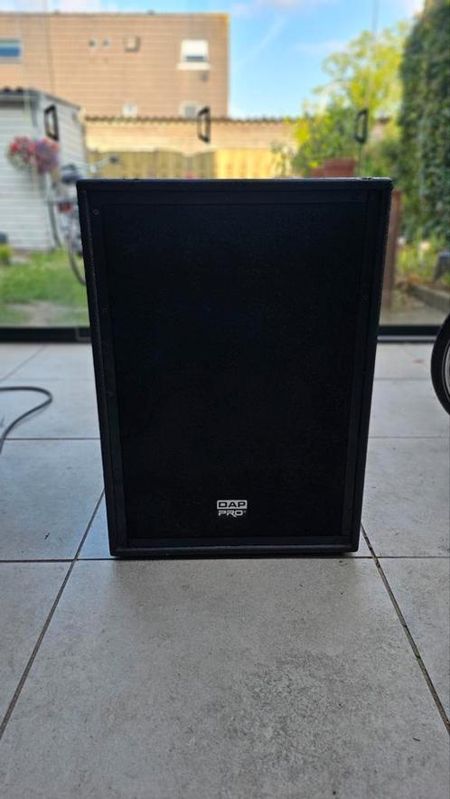 Dap Pro soundmate 2/3 (passief)+yamaha 15 inch 450 watt rms!, Audio, Tv en Foto, Luidsprekers, Zo goed als nieuw, Subwoofer, 120 watt of meer