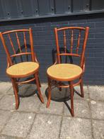 2 thonet stijl stoelen met nieuwe matting !!, Ophalen of Verzenden