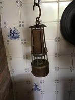 Authentieke oude mijnlamp, Antiek en Kunst, Antiek | Lampen, Ophalen of Verzenden