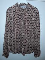 Summum Zwart/Beige/Rode Blouse Met Print Maat 44, Summum, Zwart, Maat 42/44 (L), Nieuw