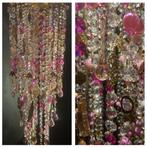 Unieke handgemaakte lamp roze, custom made plafondlamp VdlM, Ophalen, Nieuw, Hotel Chique kroonluchter Ibiza verlichting Hollywood Regency
