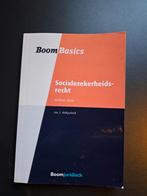 Boom Basics Socialezekerheidsrecht, Boeken, Studieboeken en Cursussen, Ophalen of Verzenden, Zo goed als nieuw