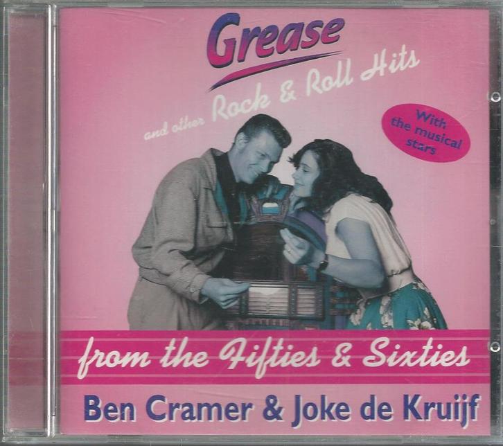 Ben Cramer & Joke de Kruijff - Grease and other R & R hits, Cd's en Dvd's, Cd's | Nederlandstalig, Nieuw in verpakking, Soundtrack of Musical