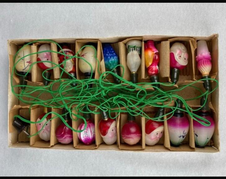 Gezocht dit soort vintage kerstlampen, Diversen, Kerst, Ophalen of Verzenden