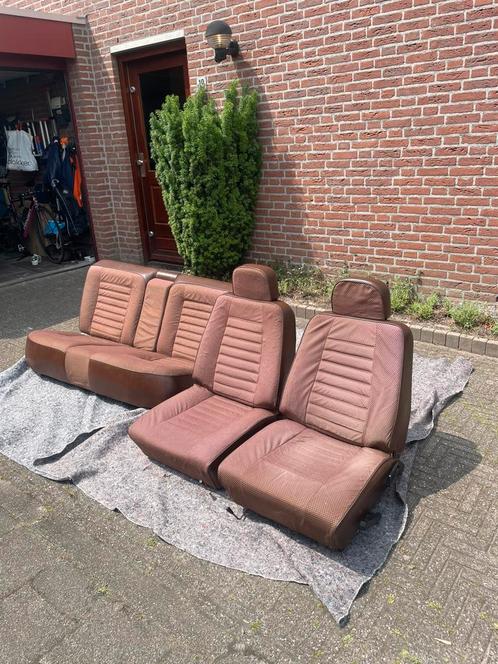 Stoelen en achterbank bruin Citroen CX type 1, Auto-onderdelen, Interieur en Bekleding, Citroën, Oldtimer onderdelen, Gebruikt