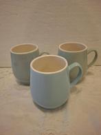 Royal Sphinx - 3 mooie pastel bolle buik bekers, Ophalen of Verzenden