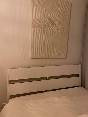 IKEA bed 140x200 met matras - afbeelding 2