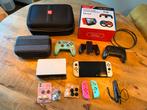 Nintendo Switch OLED met accessoires, Spelcomputers en Games, Spelcomputers | Nintendo Switch, Switch OLED, Met 2 controllers