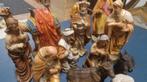 Prachtige vintage kerststal figuren, Antiek en Kunst, Antiek | Religie, Ophalen of Verzenden
