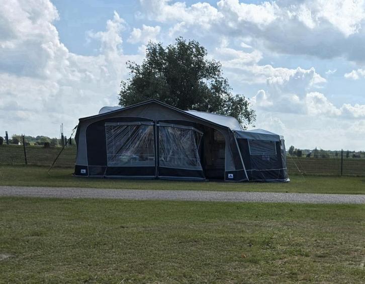 Dorema president xl de luxe 280 cm met uitbouw, Caravans en Kamperen, Tenten, Gebruikt, Ophalen of Verzenden