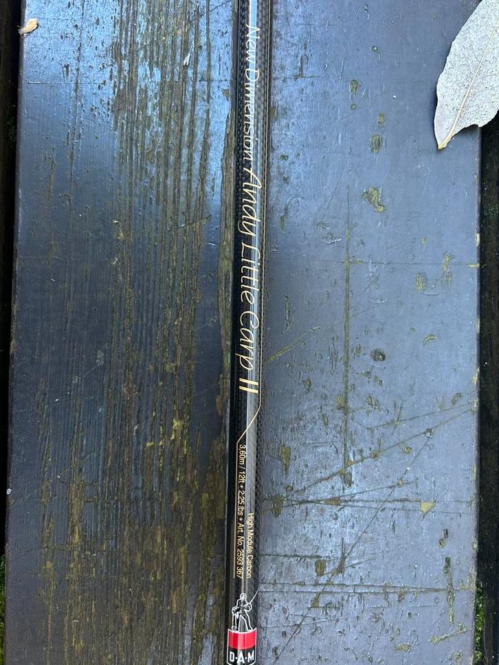 DAM New Dimension Andy Little Carp II....!!gezocht!!, Watersport en Boten, Hengelsport | Karpervissen, Gebruikt, Werphengel, Ophalen of Verzenden