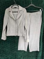 Dames pak linnen, Maat 38/40 (M), Kostuum of Pak, Overige kleuren, Ophalen of Verzenden