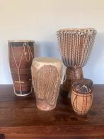 Djembe, trommels, Afrikaans, Muziek en Instrumenten, Percussie, Ophalen, Zo goed als nieuw, Trommel