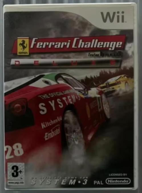 Nintendo Wii game, spel; Ferrari Challenge, Spelcomputers en Games, Games | Nintendo Wii, Zo goed als nieuw, Racen en Vliegen