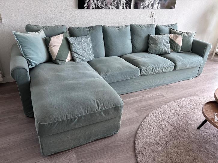 Mooie Ikea bank type Grönlid, Huis en Inrichting, Banken | Bankstellen, Gebruikt, Rechte bank, Vierpersoons of meer, 300 cm of meer
