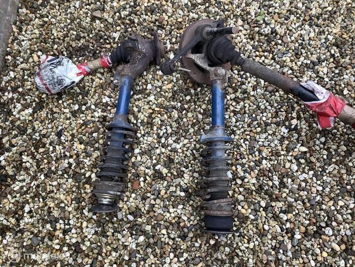 Ford Escort veerpoot veerpoten met diverse extra delen., Auto-onderdelen, Overige Auto-onderdelen, Gebruikt, Ophalen of Verzenden
