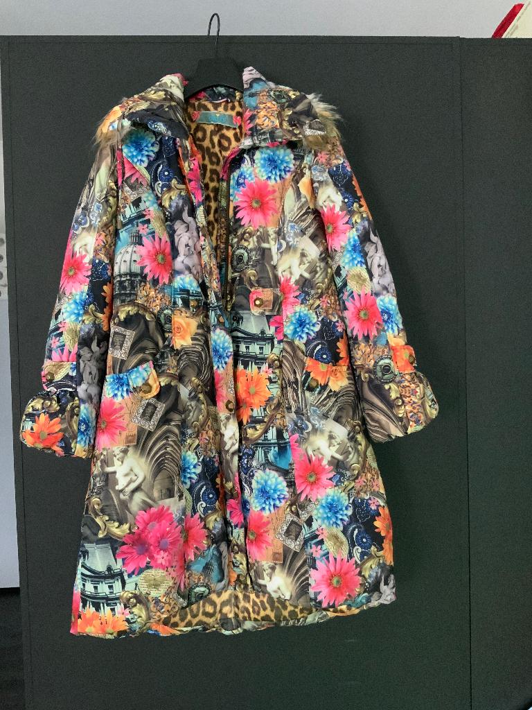 Kleurrijke, warme jas, Kleding | Dames, Jassen | Winter, Daite, Overige kleuren, Verzenden, Zo goed als nieuw