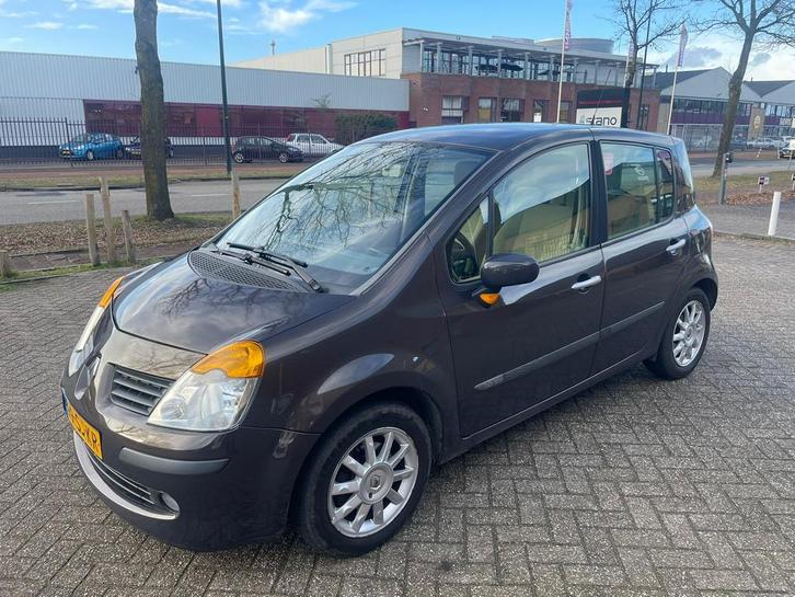 Renault Modus 1.6 16V Autbas E4 2006 Bruin, Auto's, Renault, Particulier, Modus, Benzine, D, MPV, Handgeschakeld, Origineel Nederlands