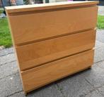 Ikea Malm Ladekast - 3 Lades, Ophalen, Gebruikt, 50 tot 100 cm, 3 of 4 laden
