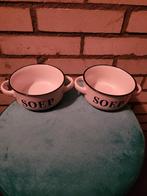 Nieuw! Cosy & Trendy Stoneware soepkommen, 2 stuks, Nieuw, Kom(men), Ophalen of Verzenden