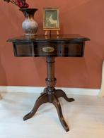 Biedermeier Naaitafel Bijzettafel Notenhout, Ophalen of Verzenden
