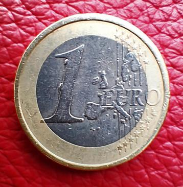1 Euro 2002 met defect beschikbaar voor biedingen