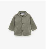 Baby Zara corduroy jacket winterjas jas vest groen top 86, Gebruikt, Ophalen of Verzenden, Zara, Jasje