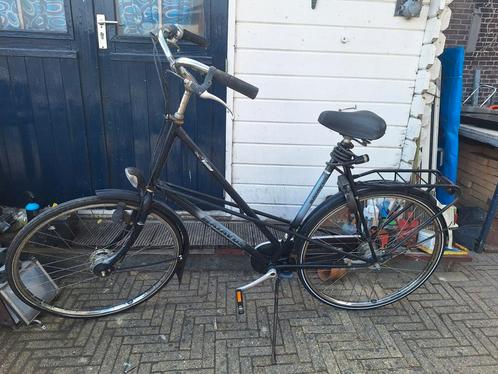 Batavus Damesfiets Gebruikt EXTRA HOOG frame 66cm, Fietsen en Brommers, Fietsen | Dames | Omafietsen, Gebruikt, Handrem, Versnellingen