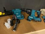 Makita DHR281ZWJ Klopboor 2x18v, weinig gebruikt, 600 watt of meer, Boor- en/of Breekhamer, Ophalen of Verzenden, Zo goed als nieuw