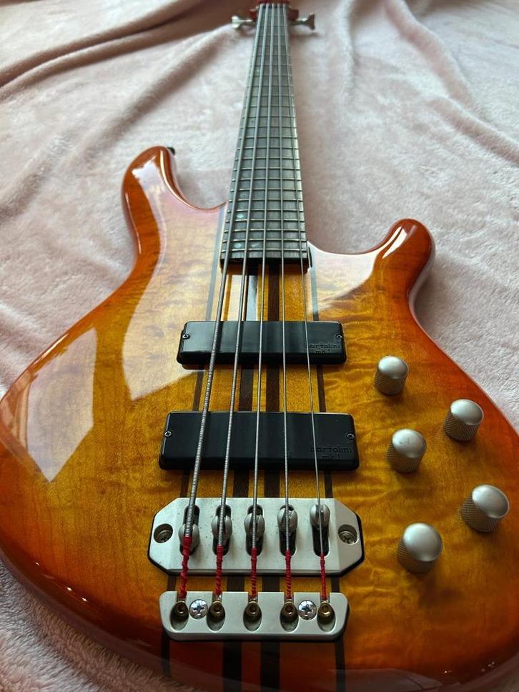 Cort Artisan 5 in super conditie, Muziek en Instrumenten, Snaarinstrumenten | Gitaren | Bas, Zo goed als nieuw, Elektrisch, 5-snarig