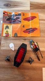 Lego system 1752 conpleet met beschrijving roeiboot, Ophalen of Verzenden, Zo goed als nieuw