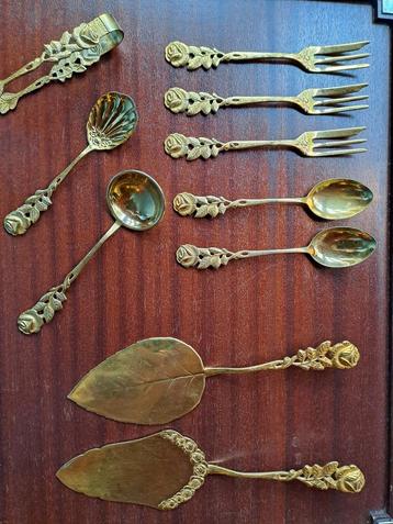 Antiek Hildesheimer Rosé Bestek Rozendecor beschikbaar voor biedingen