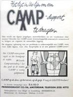 3 vintage advertenties reclames corset corsetten 1956-59, Verzenden, Gebruikt, Overige typen