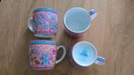 PIP Servies Kopjes - Roze Bloemen - Nieuwstaat, Ophalen of Verzenden, Zo goed als nieuw