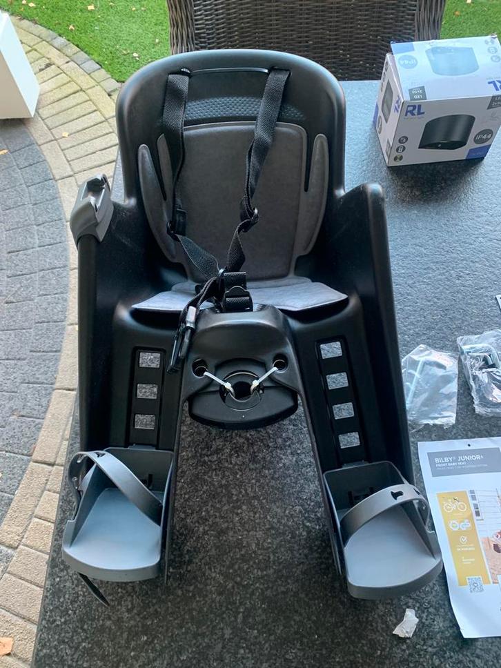 Fietsstoeltje Voor - Polisport Bilby Junior+, Fietsen en Brommers, Fietsaccessoires | Fietsstoeltjes, Nieuw, Voorzitje, 9 t/m 18 kg