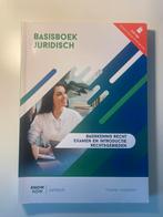 Basisboek Juridisch, Verzenden, Zo goed als nieuw, Overige niveaus, Nederlands