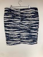 Lilytime blauw witte rok maat 44/46 linnenstructuur, Lilyfield, Blauw, Maat 42/44 (L), " Apeldoornseweg 3 a, 8075BM Elspeet"