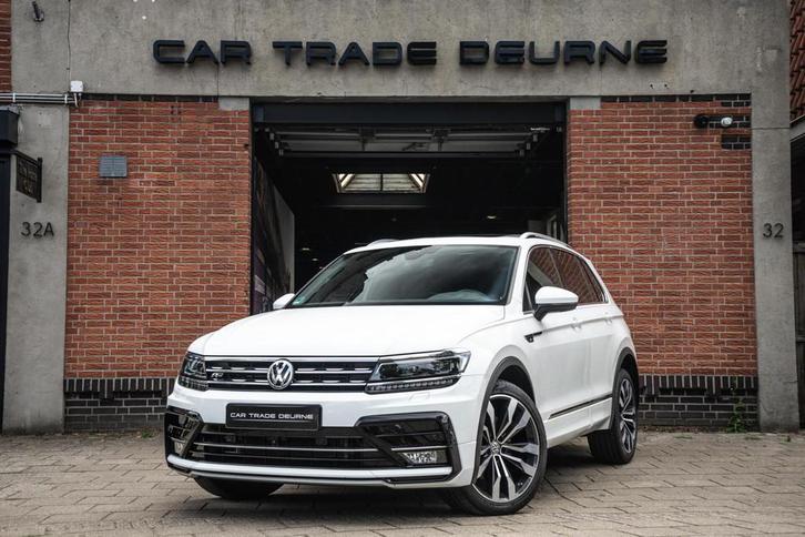 Volkswagen Tiguan 2.0 TSI 4Motion R-Line Pano / Trekhaak / 3, Auto's, Volkswagen, Bedrijf, Te koop, Tiguan, 4x4, ABS, Achteruitrijcamera