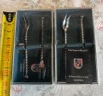 4 verzilverde vorkjes, Antiek en Kunst, Ophalen of Verzenden