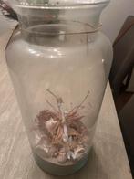Glazen vaas, Huis en Inrichting, Woonaccessoires | Stolpen, Ophalen of Verzenden, Zo goed als nieuw