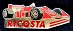 Ricosta racewagen pin, Verzamelen, Speldjes, Pins en Buttons, Verzenden, Nieuw, Transport, Speldje of Pin
