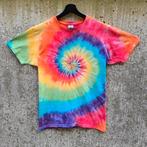 Regenboog spiral tie dye zomer t-shirt unisex maat M, Kleding | Heren, Overige kleuren, Nieuw, Ophalen of Verzenden, Spiral Creaties