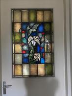 Binnendeur met glas in lood, Ophalen, Glas in lood, 80 tot 120 cm, Overige typen