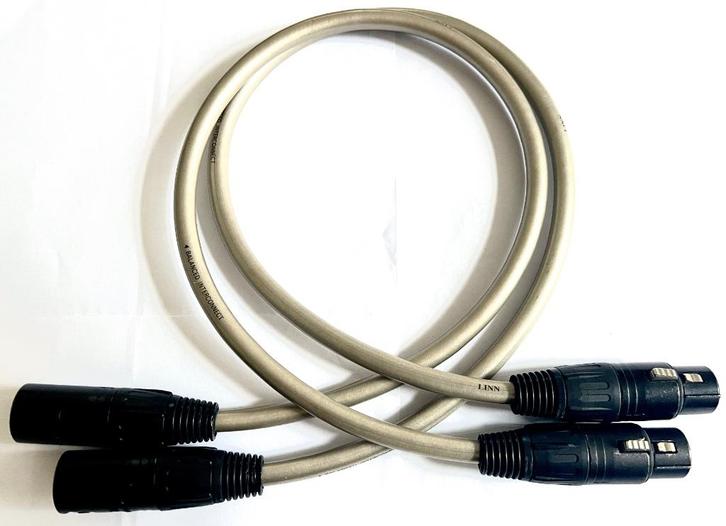 Linn Balanced Silver Interconnect XLR, Audio, Tv en Foto, Audiokabels en Televisiekabels, Gebruikt, Interlink-kabel, Minder dan 2 meter